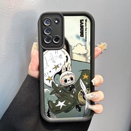 HIJAU HP OPPO A52 OPPO A72 OPPO A92 Phone Case Softcase Silicone Cute Alien Character Airplane Army 