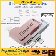 Kingston 2TB USB3.0 4 in 1 OTG Flash Drive Metal Waterproof High speed   pendrive for ip/ho/ne 2T