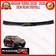 Nissan Terra 2018 - 2020 Rear Stepsill v2 ( Rear Bumper Guard / Rear Bumper Cover / Car Accessories