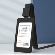 Badge Holder With Lanyard Retractable Credential Holder Removable Busy Tag Business Reel Holder Luxu