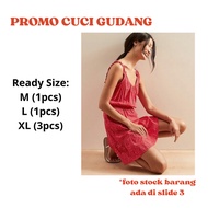 DW088 Dress Ban*na Republic ~ Red