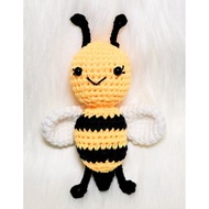 HANDMADE CROCHET | FLYING BEE BUMBLE BEE | LEBAH TERBANG KAIT COMEL