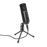 實體店鋪(Silver / Black)Audio-Technica ATR2500 USB Cardioid Condenser Black USB Microphone BK 心形指向性電容式U
