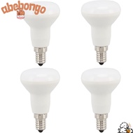 ABEBONGOTF 4 Pack Long Neck LED Bulbs, R50 5W LED Light Bulbs, Energy Saving 3000K Warm White E14 Ba