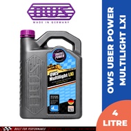 OWS Uber Power Multilight Lxi 10W40 Fully Synthetic Engine Oil 4L For Toyota/ Perodua/ Proton/ Honda