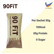 90FIT WHEY PROTEIN ISOLATE SACHET 30G (VANILLA)