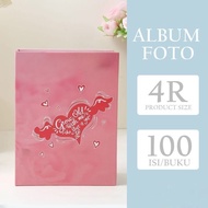 album foto 4R/photo album 100 Slot/buku album foto/Starlight Album Foto Keluarga 4R-Ms.Pepeleria