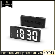 Sound Control Mirror LED Digital Clock Table Clock Alarm Clock LED Clock Digital Jam Digital Jam Mej