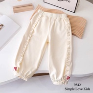[Simple Love Kids] Little Girls' Long Pants 9542