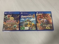 [$250全部] Sony PS4 games 遊戲碟 太鼓 信長之野望 overcooked 2