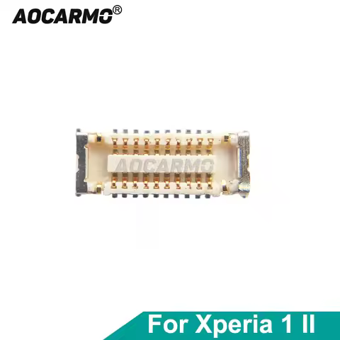 Aocarmo For Sony Xperia 1 II X1ii XQ-AT52 XQ-AT72 SO-51A MARK2 Power Volume Flex Cable FPC Connector