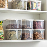 bekas kuih raya kaca bekas kuih raya aesthetic Kotak penyimpanan adas besar dapur, rempah lada, kayu