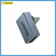 UNITEK - A1039GY USB4 Type-C 公轉母 90度直角 40Gbps 數據傳輸 PD 240W 8K@60Hz 轉換器 / 轉接器 4894160052094