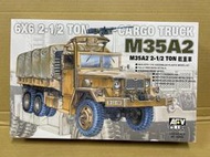 AFV 戰鷹 1/35 M35A2 2噸半載重車 AF35004