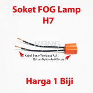H7 FOG LAMP BULB SOCKET WITH CABLE FOR HEAD LAMP