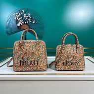 GUCCI Printed Shell Bag Shoulder Handbag