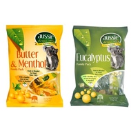 Aussie drops - Butter & Menthol / Eucalyptus (6x25g) 150gm For throat