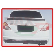 Nissan Almera (2016) NM2 Style Facelift Rear Back Skirt Skirting Bumper Lower Lip Spoiler ABS Plasti