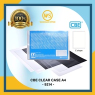 A4 CBE Clear Case 9214 / Transparent Case A4 Card Case / PVC Case / Plastic Case