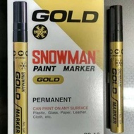 Gold Permanent Marker/gold Marker Pen-12
