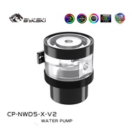 Bykski PWM Automatic Speed D5 Pump Max 4800RPM DC12V 18W Water Cooling System Maximum Flow Lift 3 Me