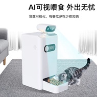 [Ready Stock] Remote Visualization Pet Video Feeder Large Capacity Video Version app Control Pet Aut