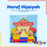 BUKU BANTAL MAINAN EDUKASI ANAK Buku Kain Bayi Karakter Anak Balita Belajar Cerita Gambar Edukatif C