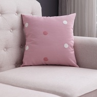 Solid Color Modern Minimalist Fabric Ins Style Living Room Sofa Cushion Bedside Reading Cushion Office Waist Cushion