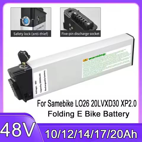 LAFLY X3 X5 JINGHMA R7 R5 Battery 48V 20Ah DCH 006 Batteries for 1000w 800w 750w 20Ah 10Ah for 250w 