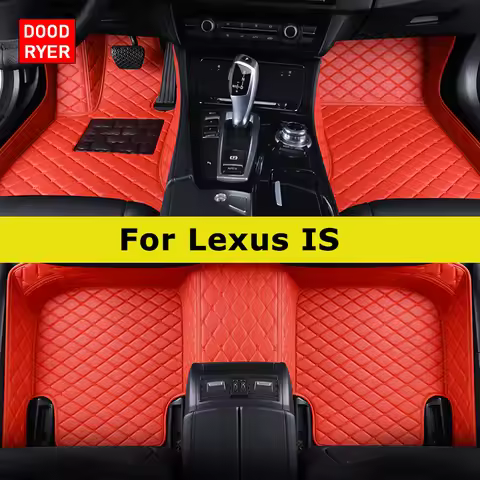 DOODRYER Custom Car Floor Mats For Lexus IS IS200 IS200C IS250 IS300 IS300h IS350 IS500 Auto Carpets