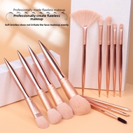 12 Makeup Brush Set Soft Hair Loose Powder Brush Blush Brush Detail Eyeshadow Brush