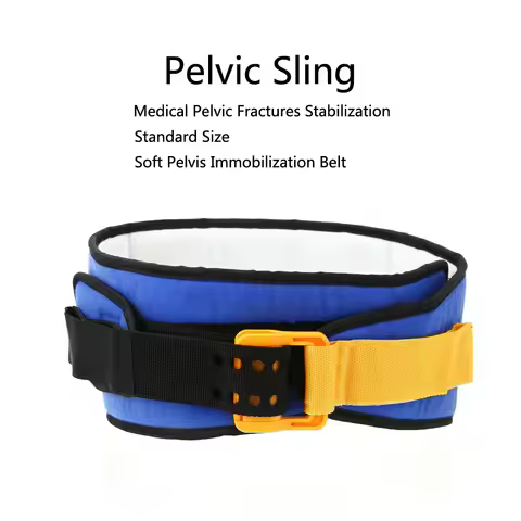 Force Controlled Pelvic Sling Adjustable Hip Support Belt, Breathable Pelvic Ring Stabilizer Strap, 