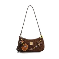 Leopard Print High-value Niche Design Underarm Bag