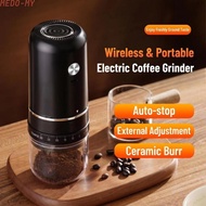 Electric Coffee Bean Grinder Adjustable Grind Mill for Espresso Hand Pour Coffee