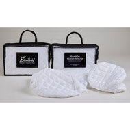 Snowdown Bamboo Bolster Protector with Zipper