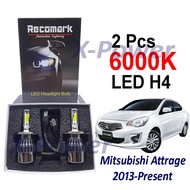 Mitsubishi Attrage H4 Car LED Headlamp LED Headlight Bulb 2Pcs 4300K 6000K xpower Recomark
