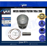 HX135 RAIDER PISTON TOP / TKRJ SIZE 050 / 100 / 125 / 200 / 225 / 300 / 500