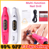 ✅Original fast delivery✅Electric Nail Drill Machine Nail Polish Set USB Plug Set 6 Nail Drill Bits Pedicure Nail Drill File Polishing Tool