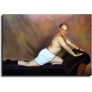 George Poster Costanza‘s Sofa Poster Canvas Print Decorative Wall Art Classroom Decor Living Room Be