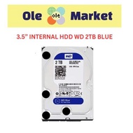 3.5” INTERNAL HDD WD 2TB BLUE
