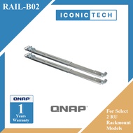 QNAP RAIL-B02 RACK SLIDE RAIL KIT FOR 2 RU Rackmount Models TS-435XeU-4G TS-h977XU-RP TS-863XU(-RP) 