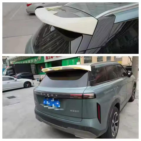 For Chery JAECOO J7 2023-2024 Trunk Tail Wing MC Sports Spoiler Rear Roof Spoiler Wing Car Exterior 