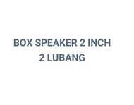 BOX SPEAKER 2 INCH MODEL MINIATUR