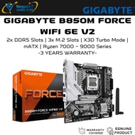 Gigabyte B850M FORCE WIFI6E V2 mATX Motherboard combo 7500f/ 7600x /7800x3D/9600x/9700x/7700x/8700f