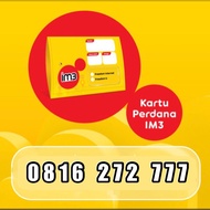 nomor cantik indosat 10 digit pascabayar 0816 272 777
