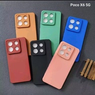 CASE Pro Camera Casing/ poco X6 5G X6 Pro 5G Softcase Macaron