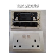 TBC  13A X2 / BELL SWITCH