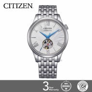 CITIZEN NH9130-84A / NH9130-84L Stainless Steel Sapphire Crystal Open Heart Automatic Men's Watch