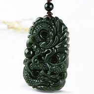 batu ukiran JULAIHUD KWAN KONG BUDDHA NAGA jade Natural