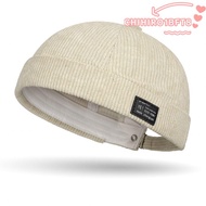 CHIC Brimless Skullies Cap, Adjustable Landlord Docker Cap